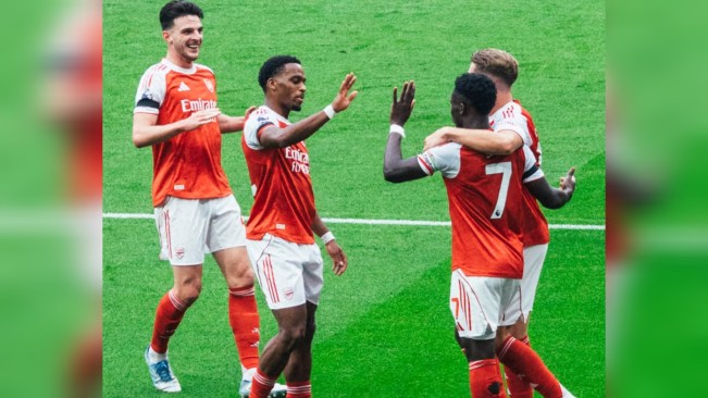 Skuad Arsenal. [Instagram]